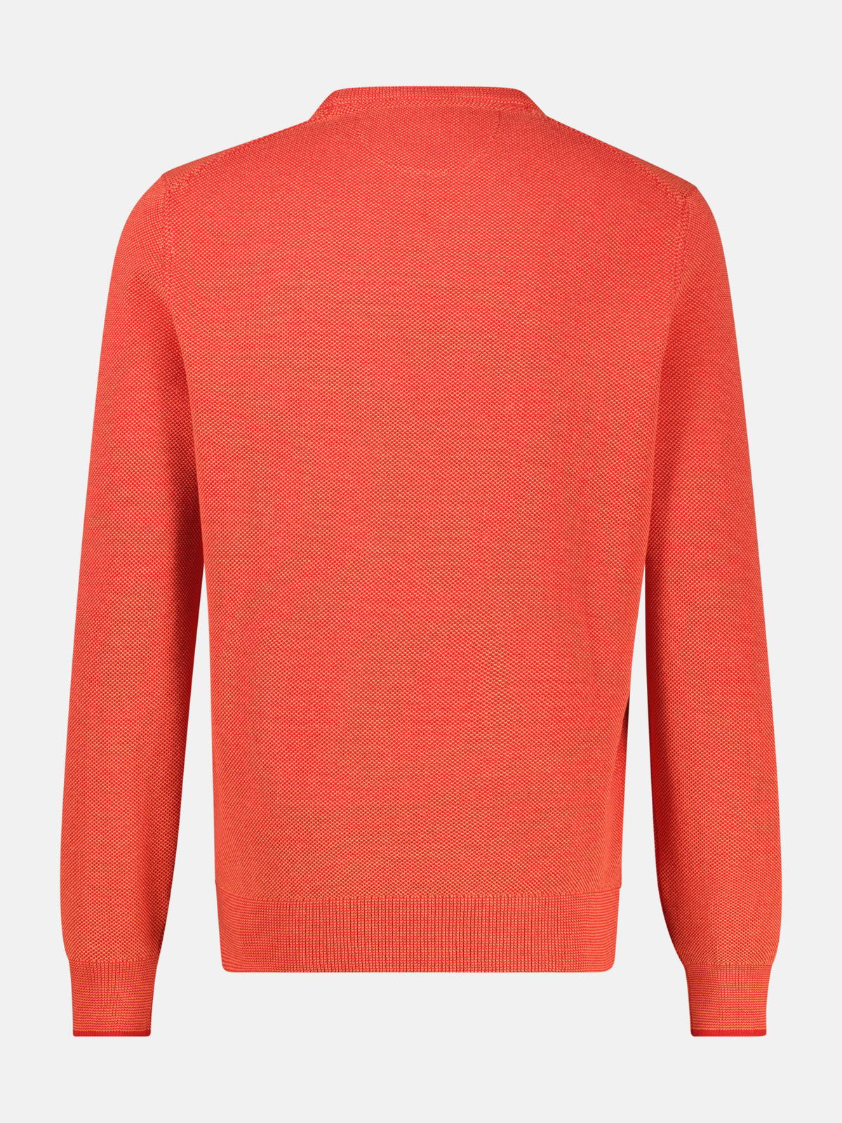 Strickpullover in sportiver 2-Tone-Optik - LERROS