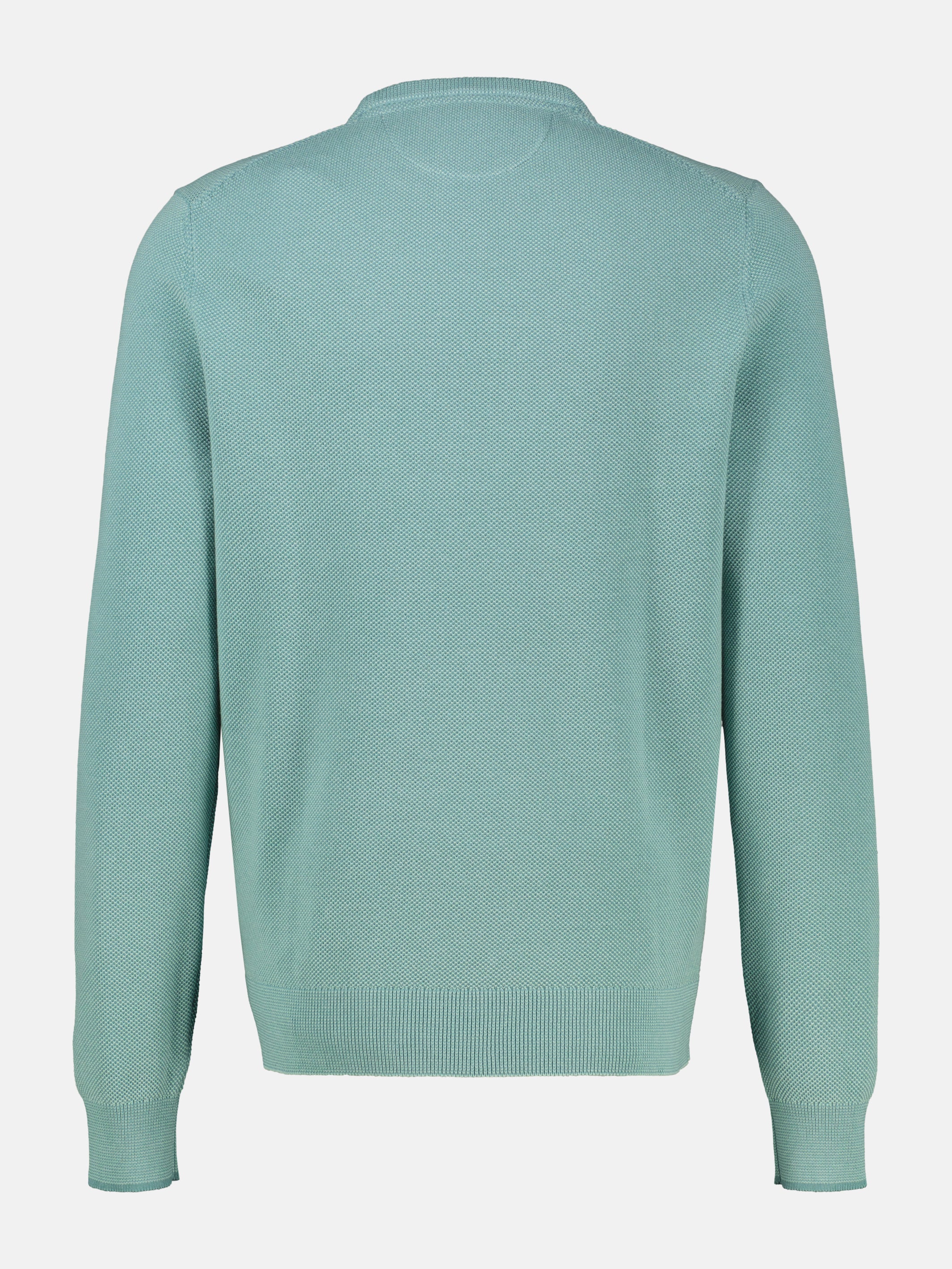 Strickpullover in sportiver 2-Tone-Optik - LERROS