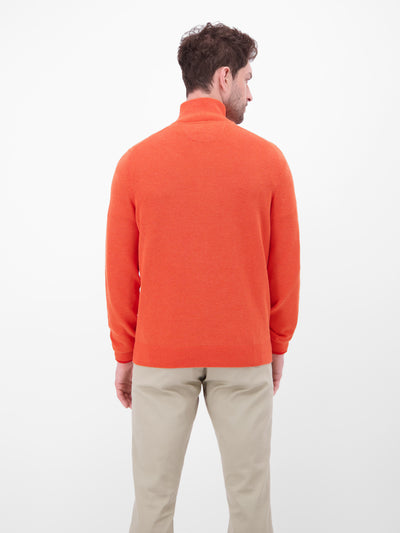 Troyer aus 100% Baumwolle in Strukturqualität - LERROS