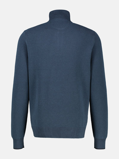 Troyer aus 100% Baumwolle in Strukturqualität - LERROS