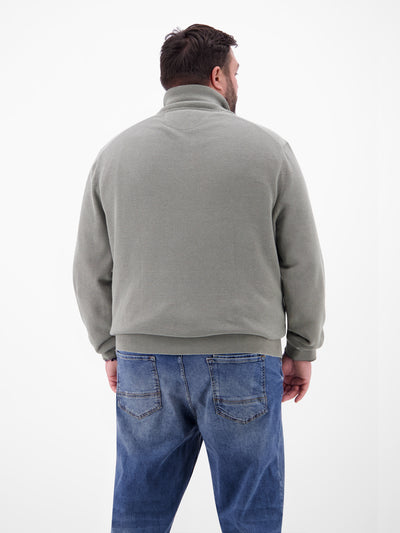 Strickjacke in sportiver 2-Tone-Optik - LERROS