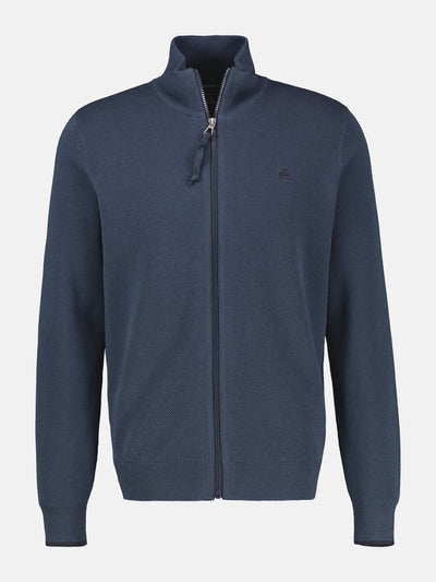 Strickjacke in sportiver 2-Tone-Optik - LERROS