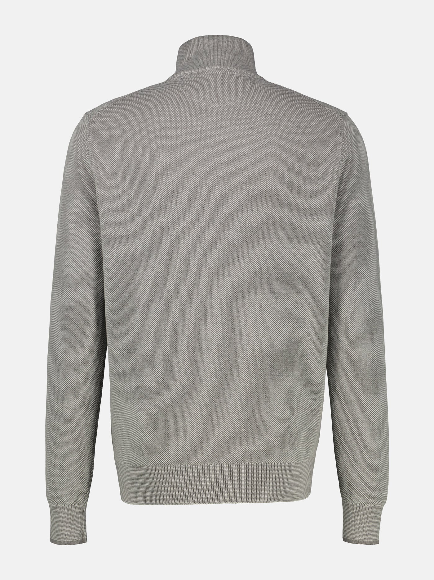 Strickjacke mit Stehkragen in 2-Tone-Optik - LERROS