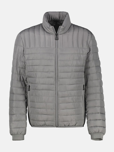 Quilted jacket, wind and water repellent, lined
