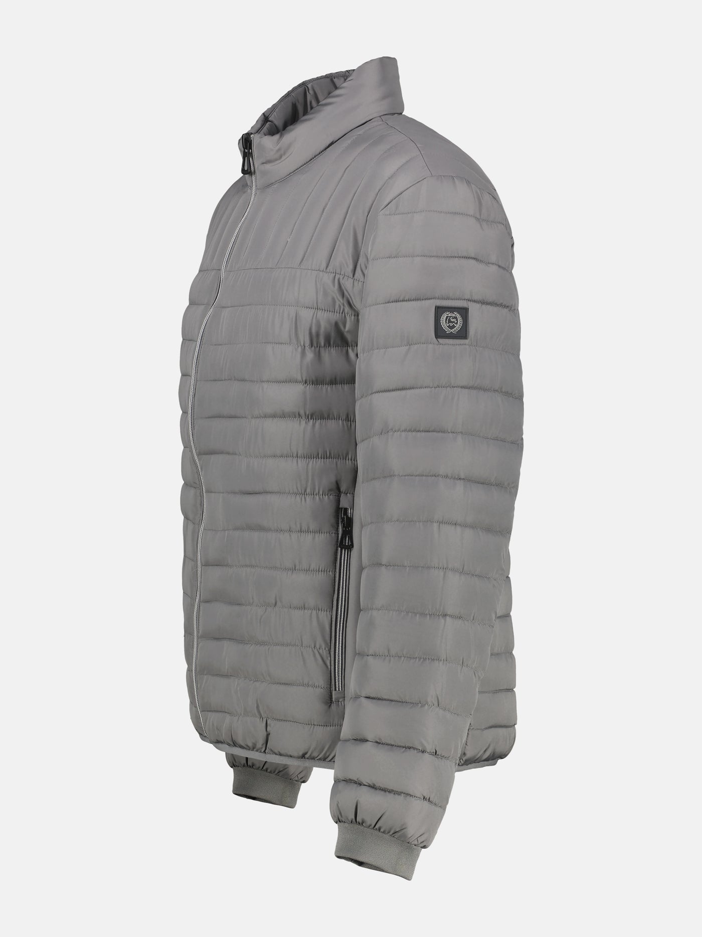 Quilted jacket, wind and water repellent, lined