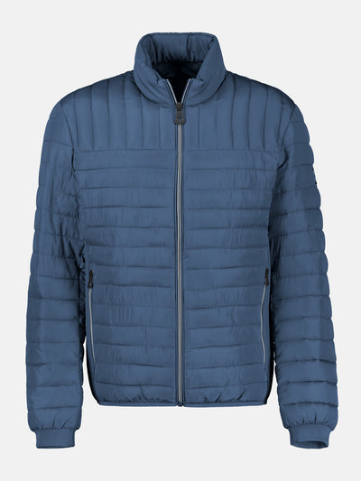 Quilted jacket, wind and water repellent, lined