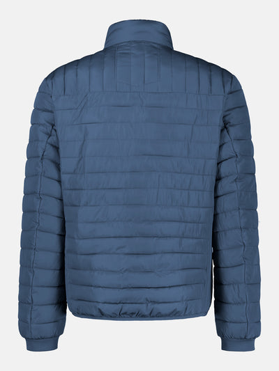 Quilted jacket, wind and water repellent, lined