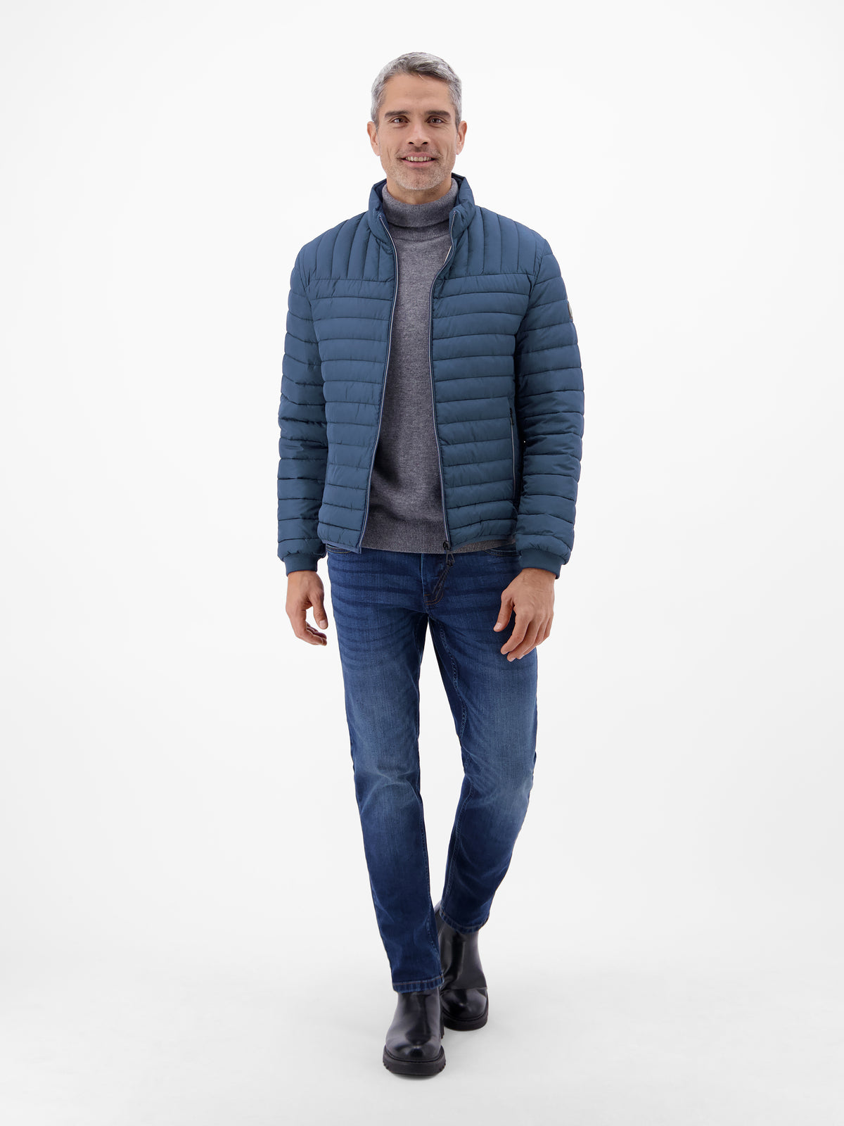 Steppjacke, wind- und wasserabweisend, gefüttert - Steppjacke