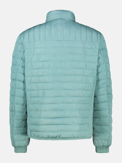 Quilted jacket, wind and water repellent, lined