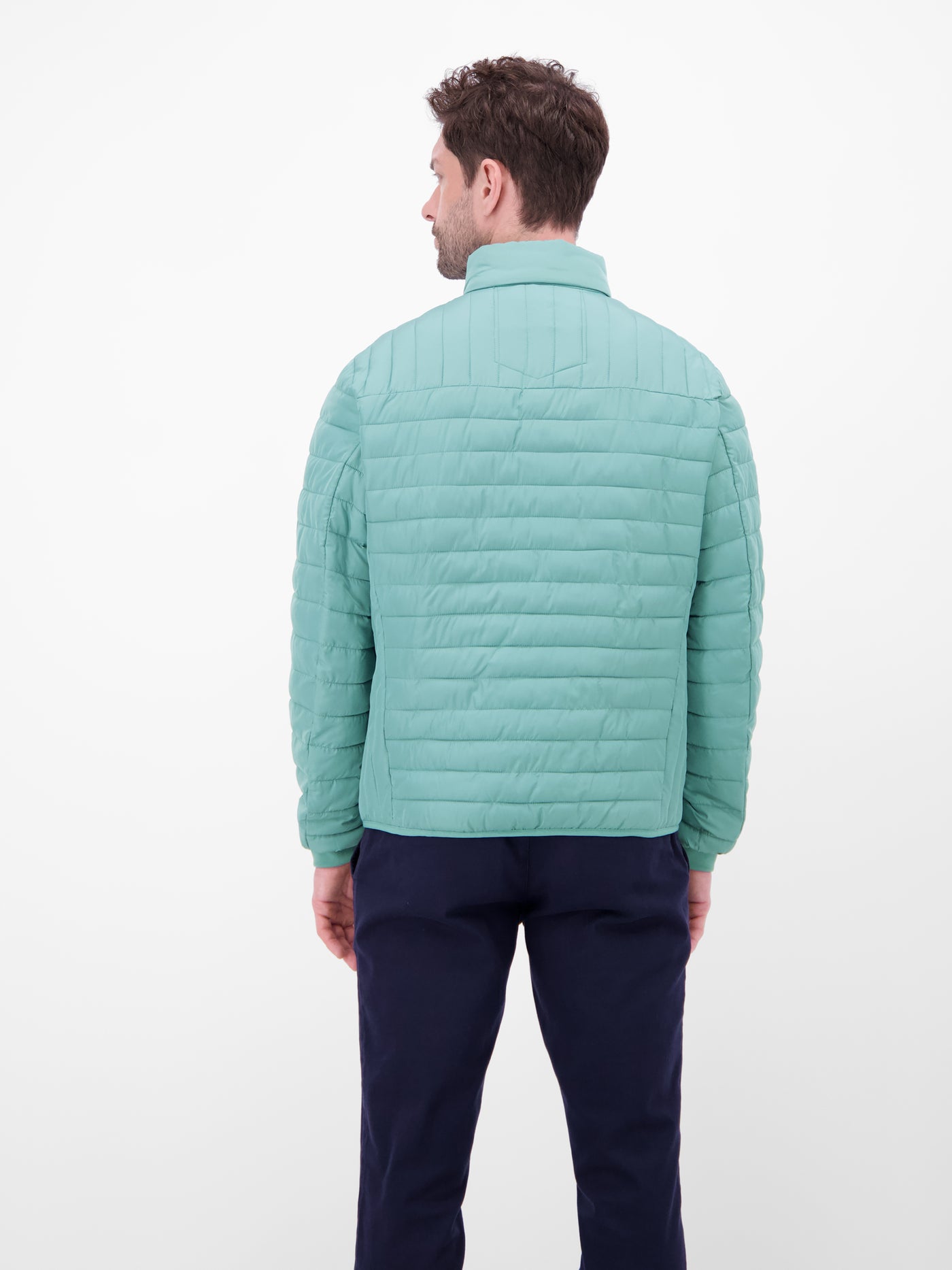 Quilted jacket, wind and water repellent, lined