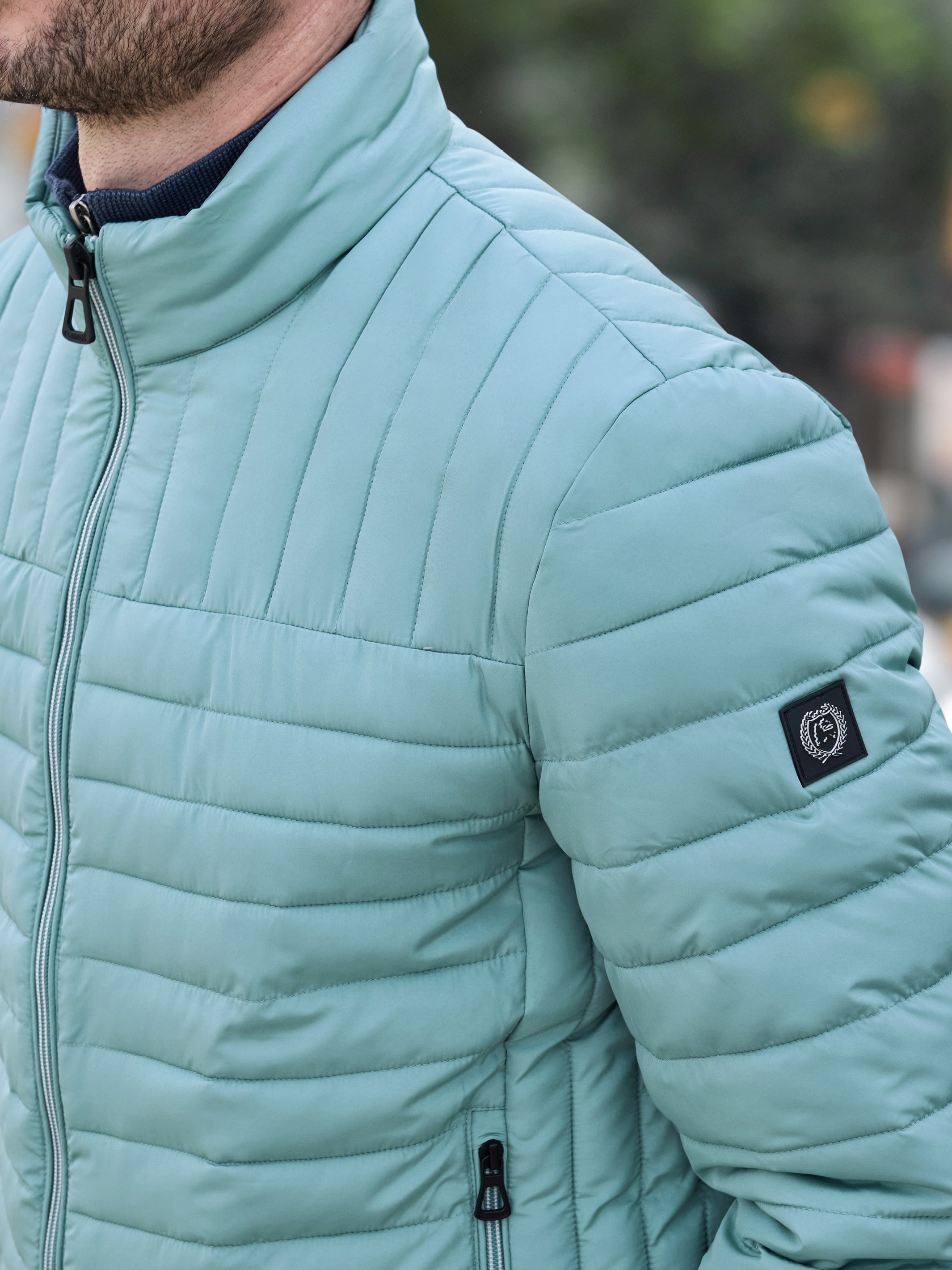 Steppjacke, wind- und wasserabweisend, gefüttert - Steppjacke