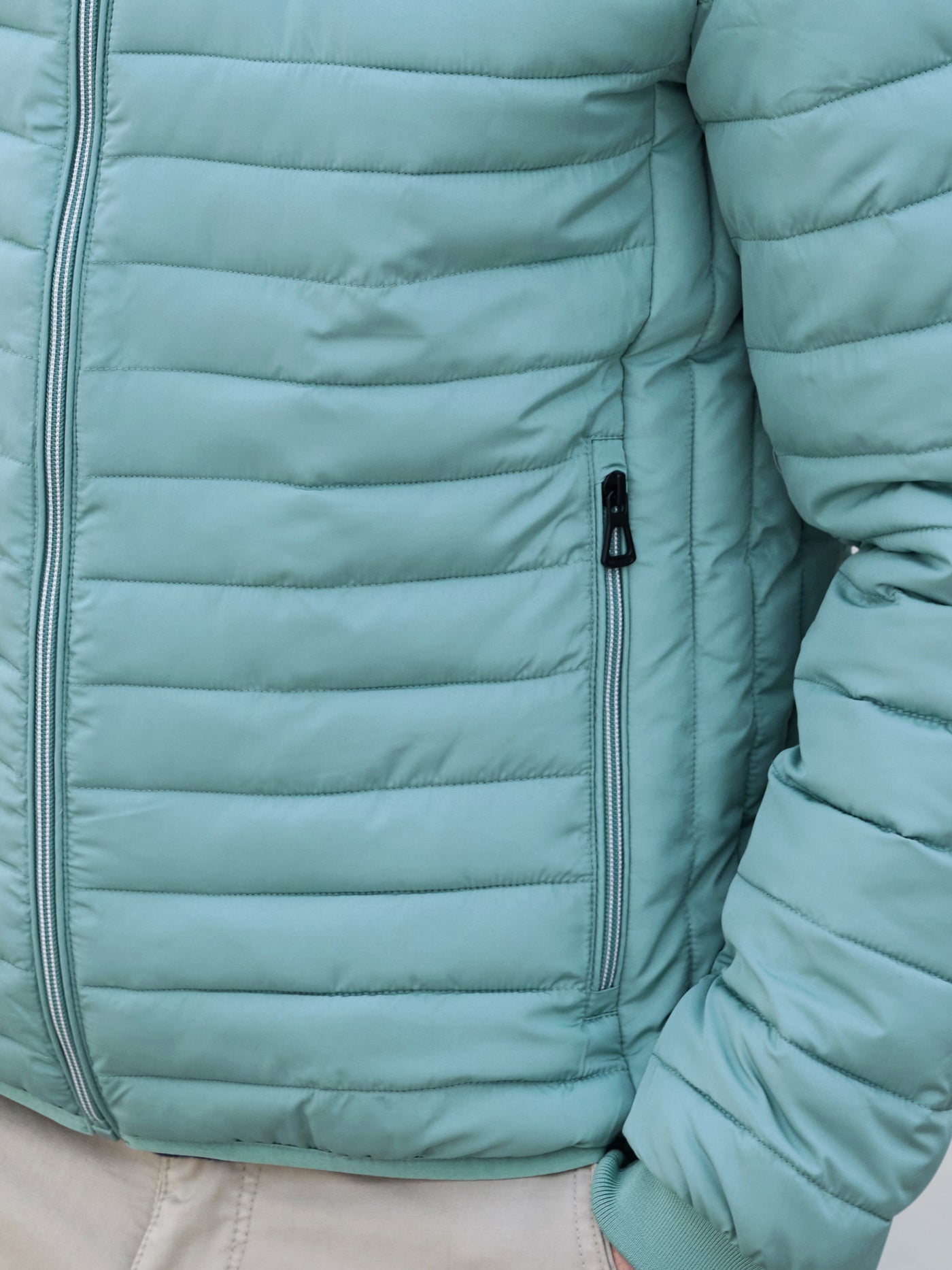 Steppjacke, wind- und wasserabweisend, gefüttert