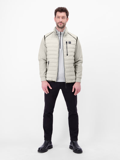 Steppweste mit Fütterung, sportiv geschnitten - LERROS