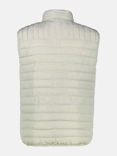 Men's quilted vest, lightly lined