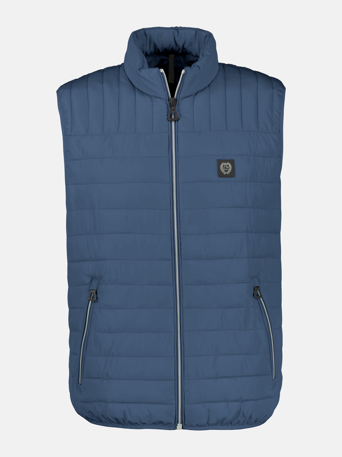 Men's quilted vest, lightly lined