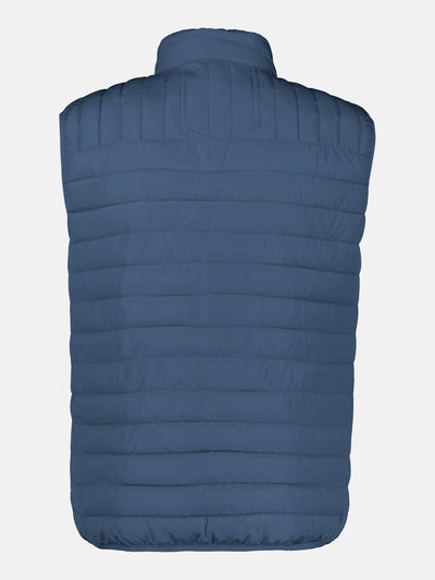 Men's quilted vest, lightly lined