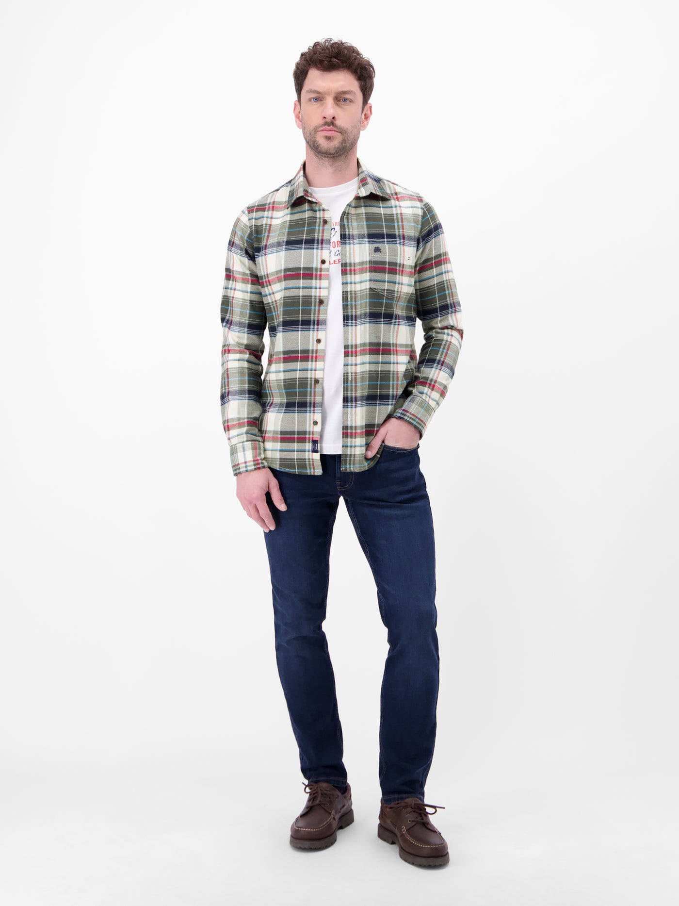 Modisches Karohemd aus Flanell - LERROS