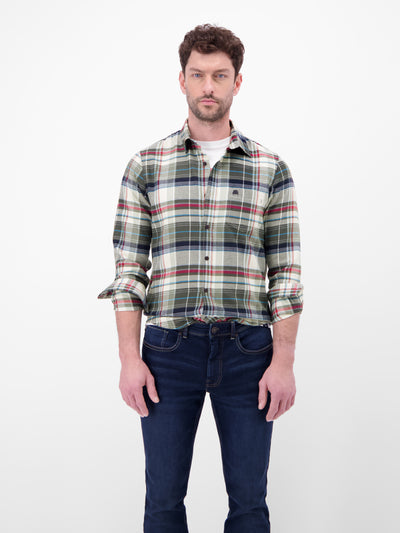 Modisches Karohemd aus Flanell - LERROS