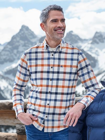 Karo-Flanellhemd, smart und lässig - LERROS