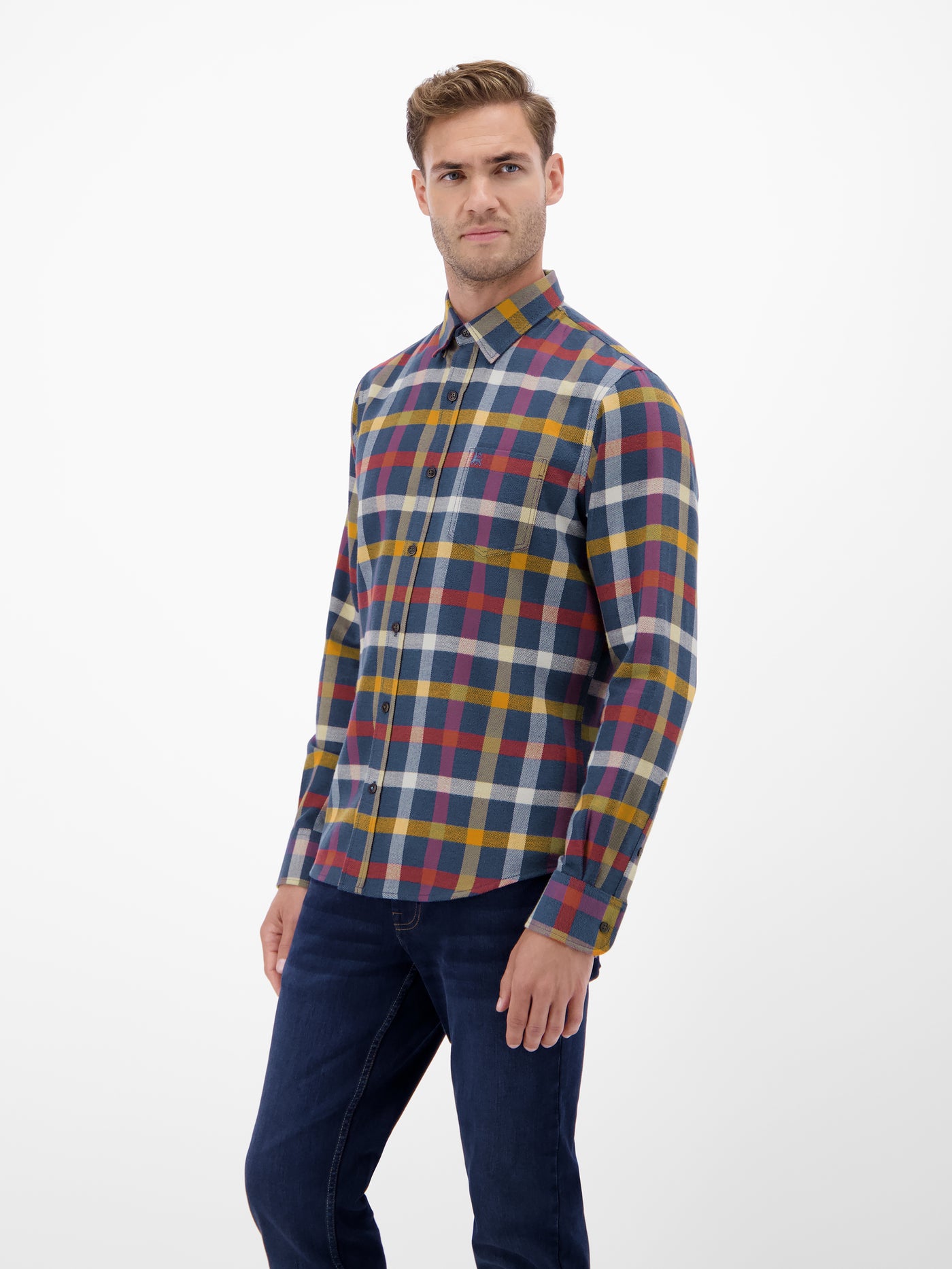 Karo-Flanellhemd, smart und lässig - LERROS