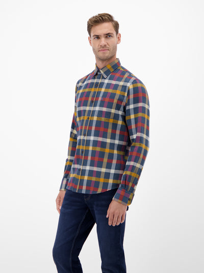 Karo-Flanellhemd, smart und lässig - LERROS