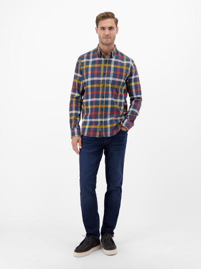 Karo-Flanellhemd, smart und lässig - LERROS