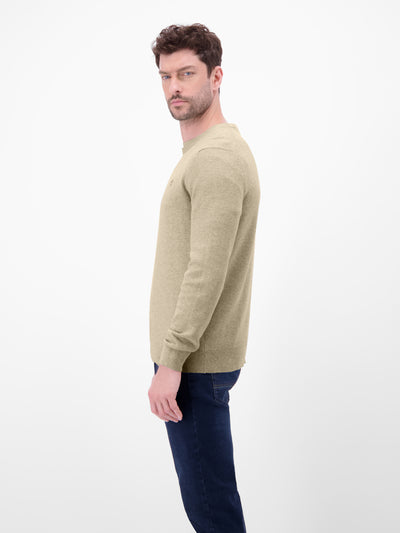 Herren Strickpullover in Twist-Struktur - LERROS