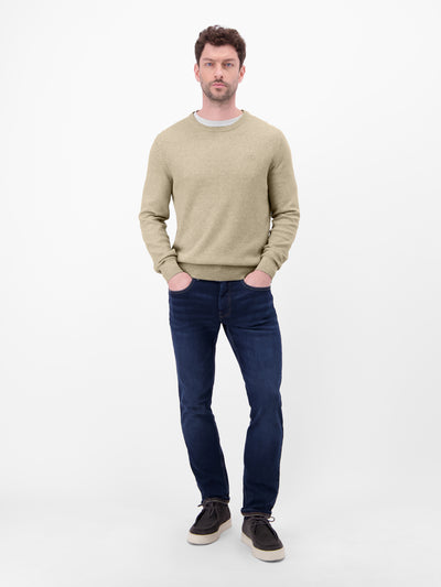 Herren Strickpullover in Twist-Struktur - LERROS