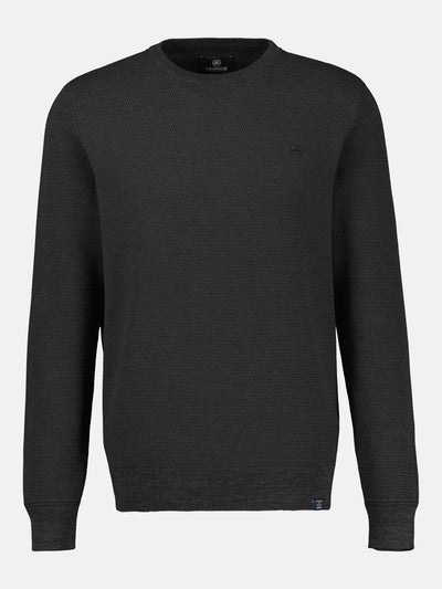 Herren Strickpullover in Twist-Struktur - LERROS