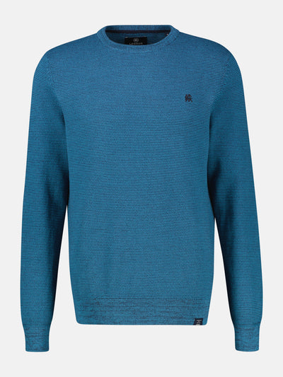 Herren Strickpullover in Twist-Struktur - LERROS
