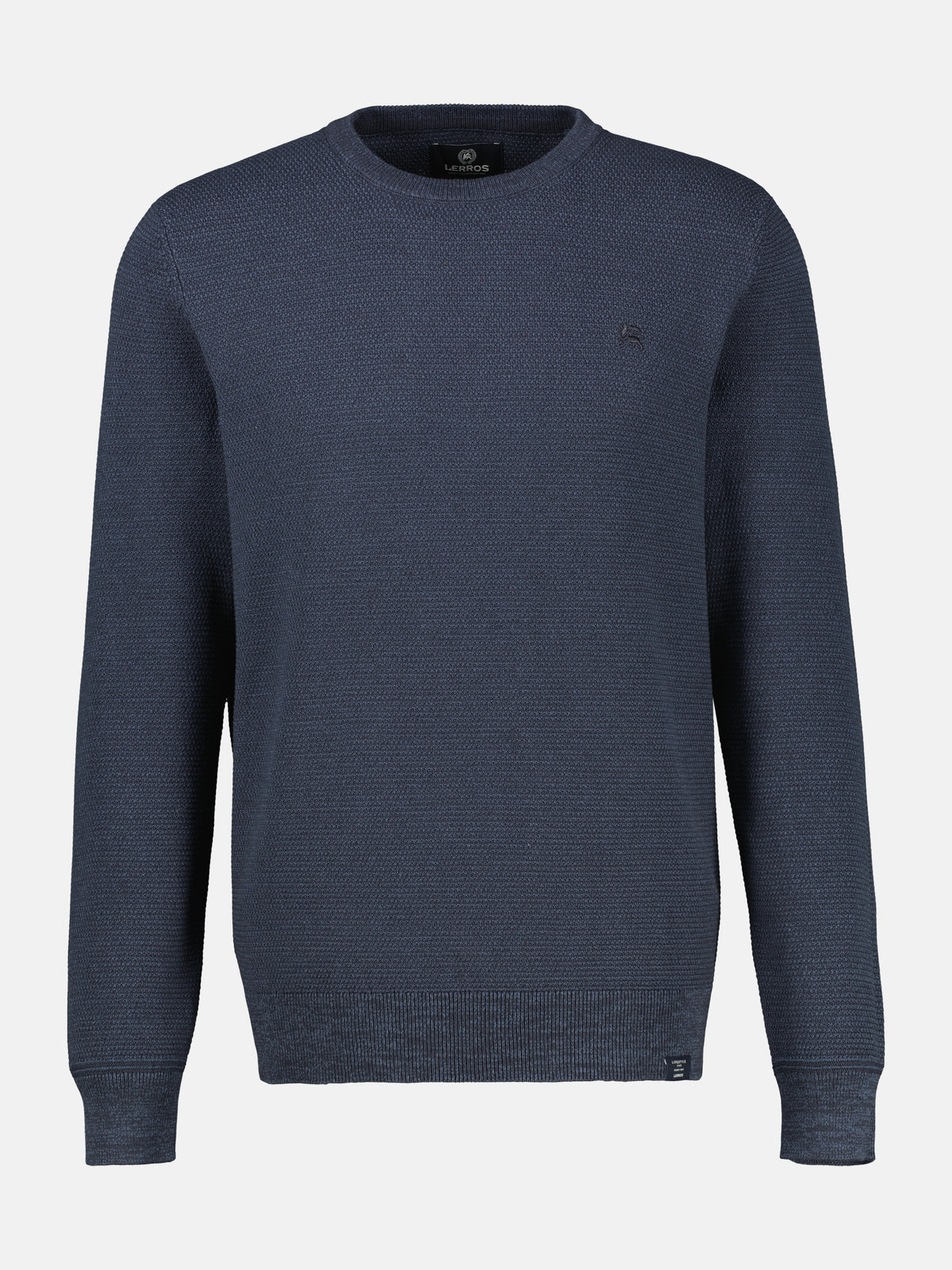 Herren Strickpullover in Twist-Struktur - LERROS