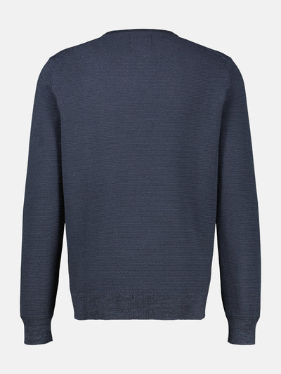 Herren Strickpullover in Twist-Struktur - LERROS