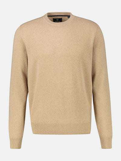 Strickpullover aus  Schurwoll-Kaschmir-Mix, stilvoll und entspannt - LERROS