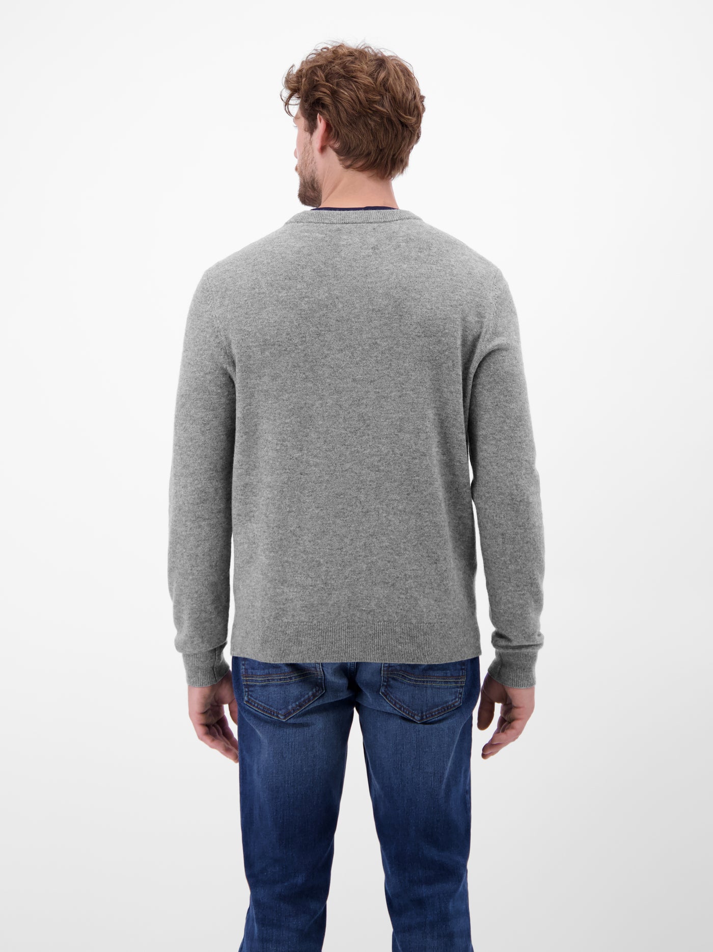 Strickpullover aus  Schurwoll-Kaschmir-Mix, stilvoll und entspannt - LERROS