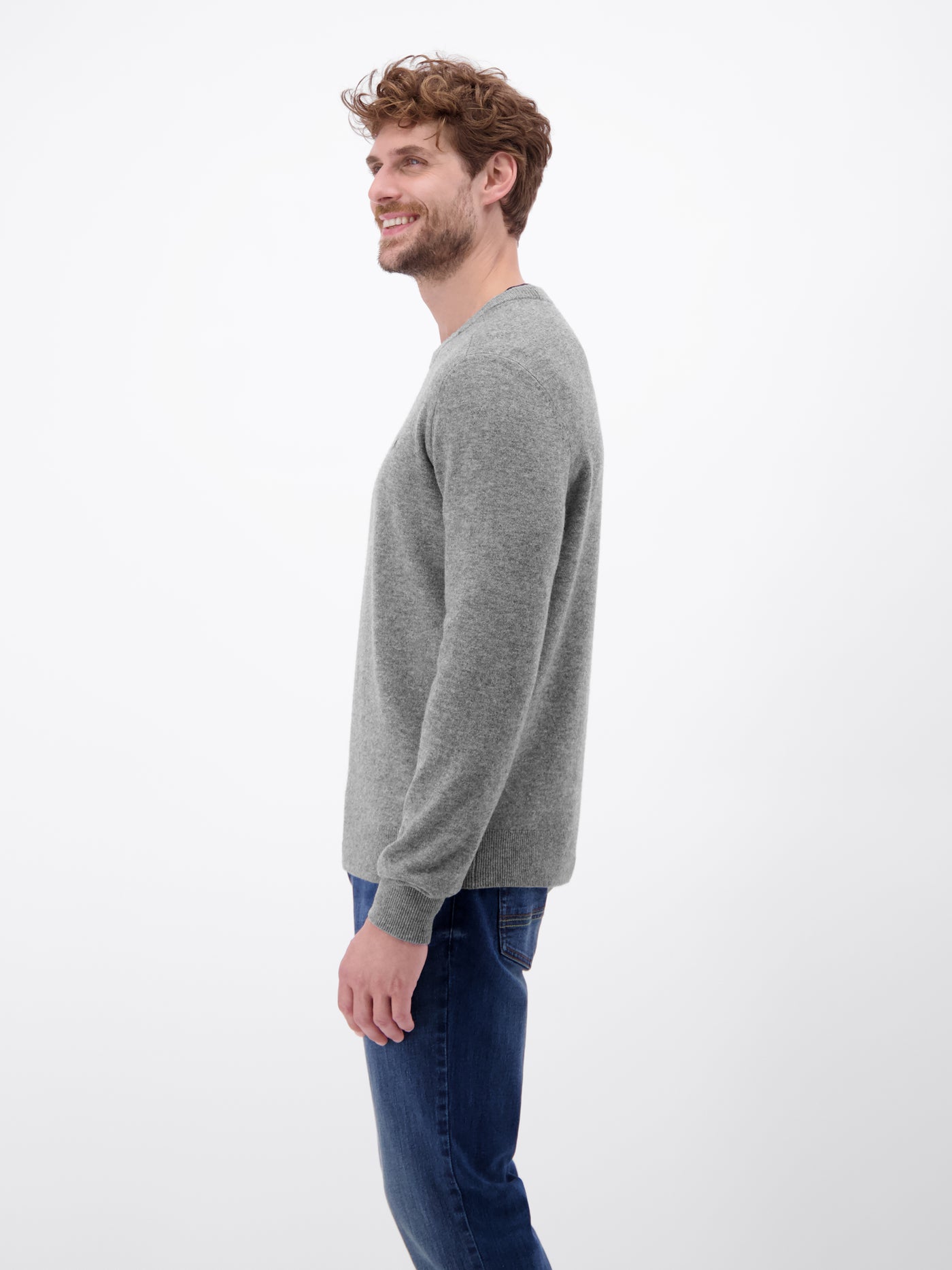 Strickpullover aus  Schurwoll-Kaschmir-Mix, stilvoll und entspannt - LERROS