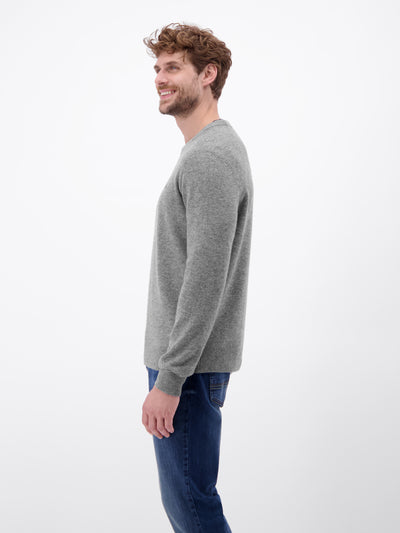 Strickpullover aus  Schurwoll-Kaschmir-Mix, stilvoll und entspannt - LERROS