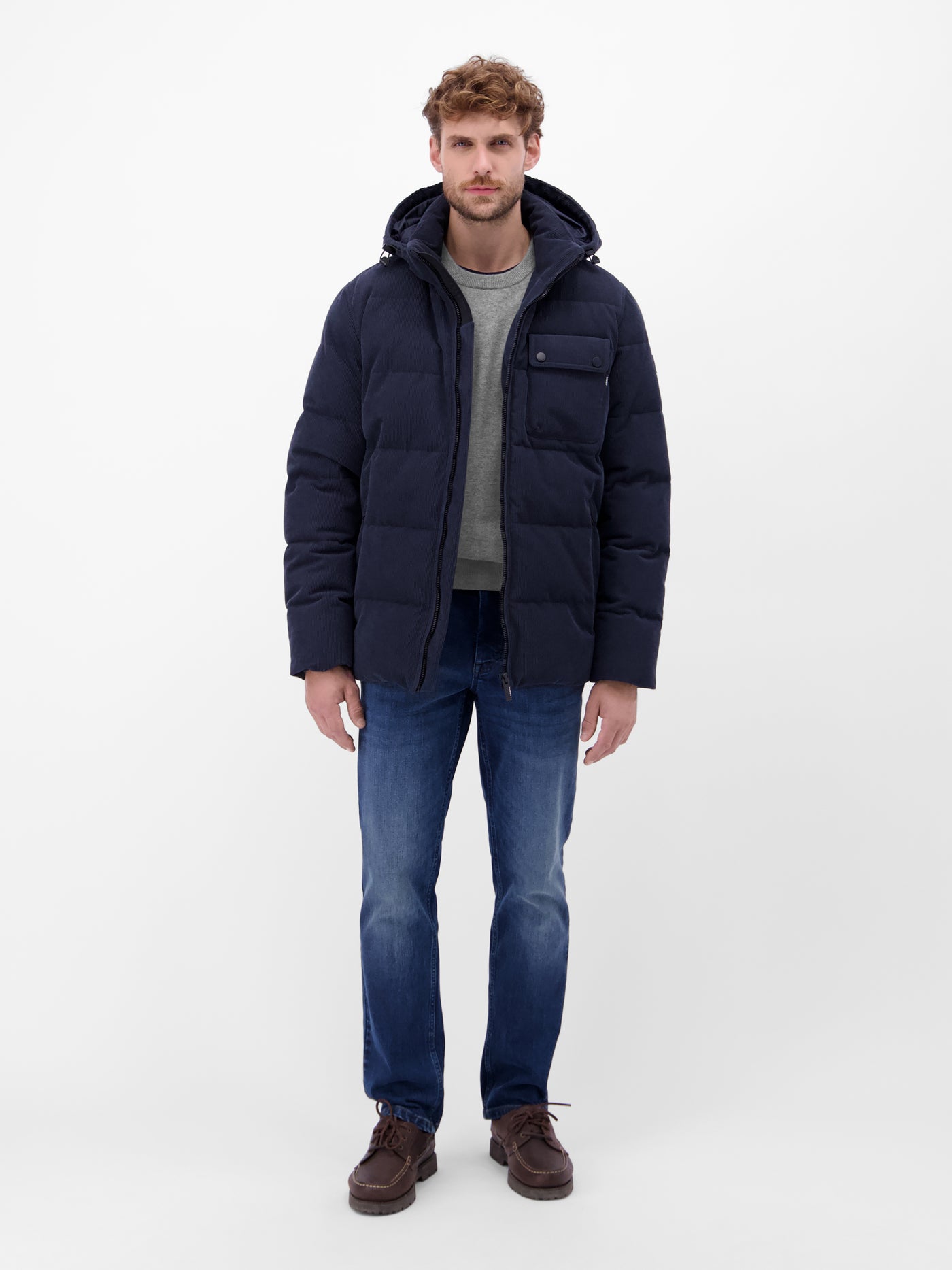 Strickpullover aus  Schurwoll-Kaschmir-Mix, stilvoll und entspannt - LERROS