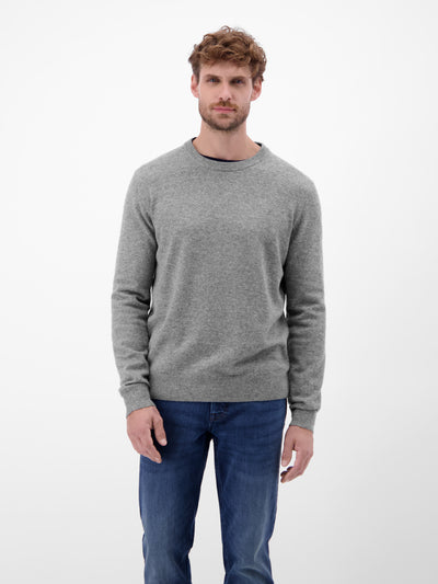 Strickpullover aus  Schurwoll-Kaschmir-Mix, stilvoll und entspannt - LERROS