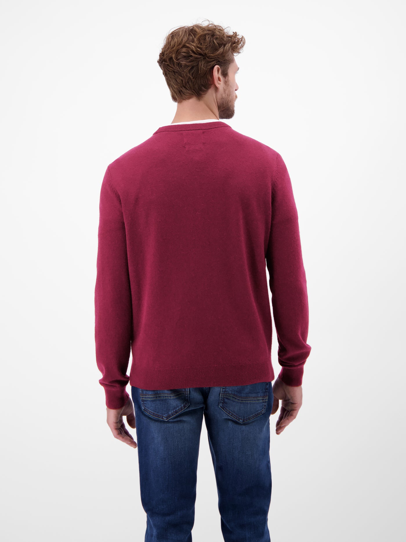 Strickpullover aus  Schurwoll-Kaschmir-Mix, stilvoll und entspannt - LERROS