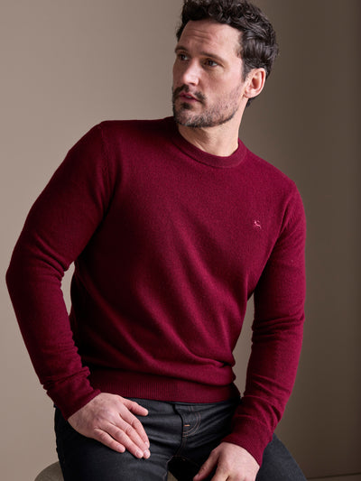Strickpullover aus  Schurwoll-Kaschmir-Mix, stilvoll und entspannt - LERROS