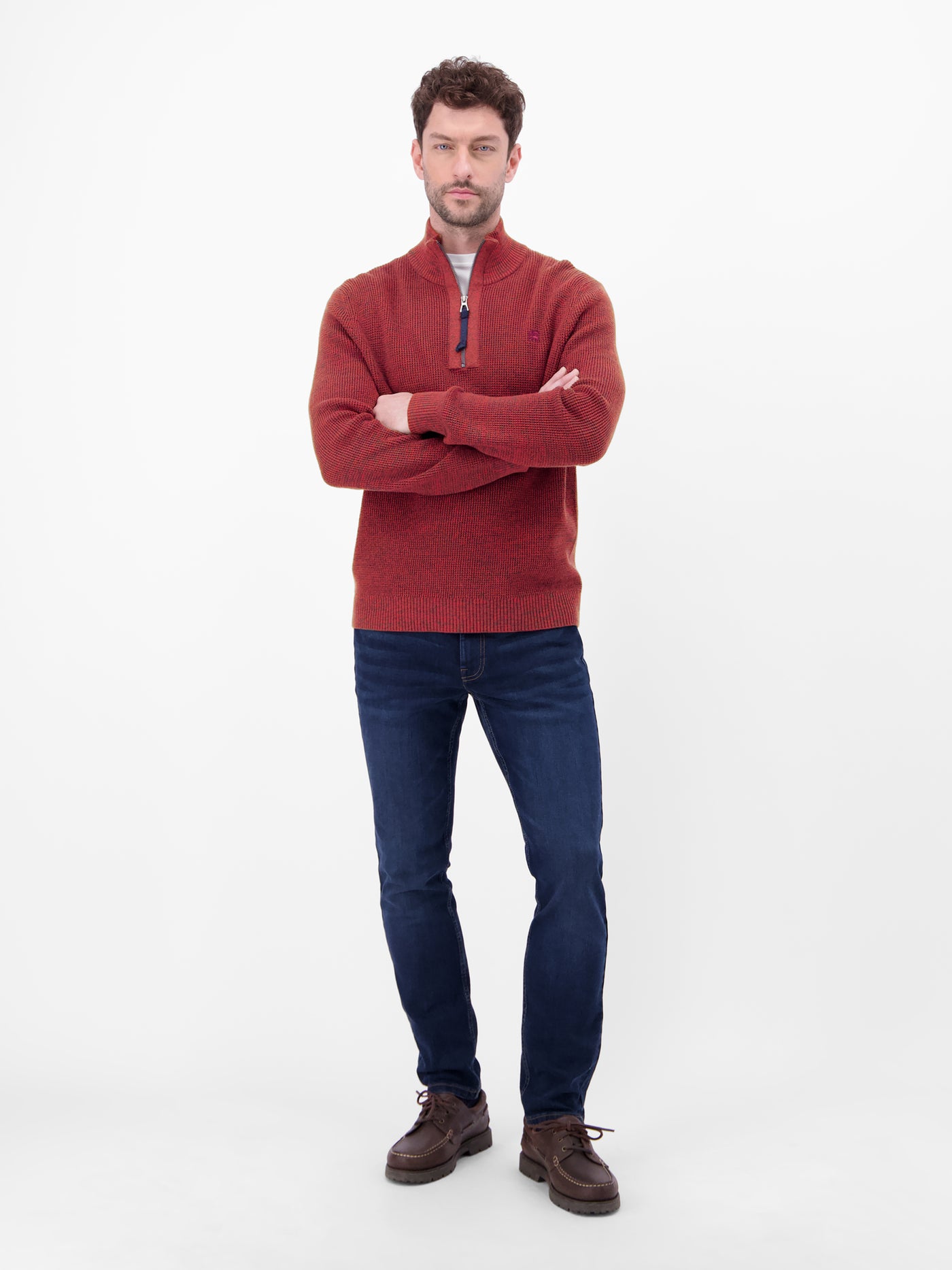 Herren Troyer in Twist-Struktur - LERROS