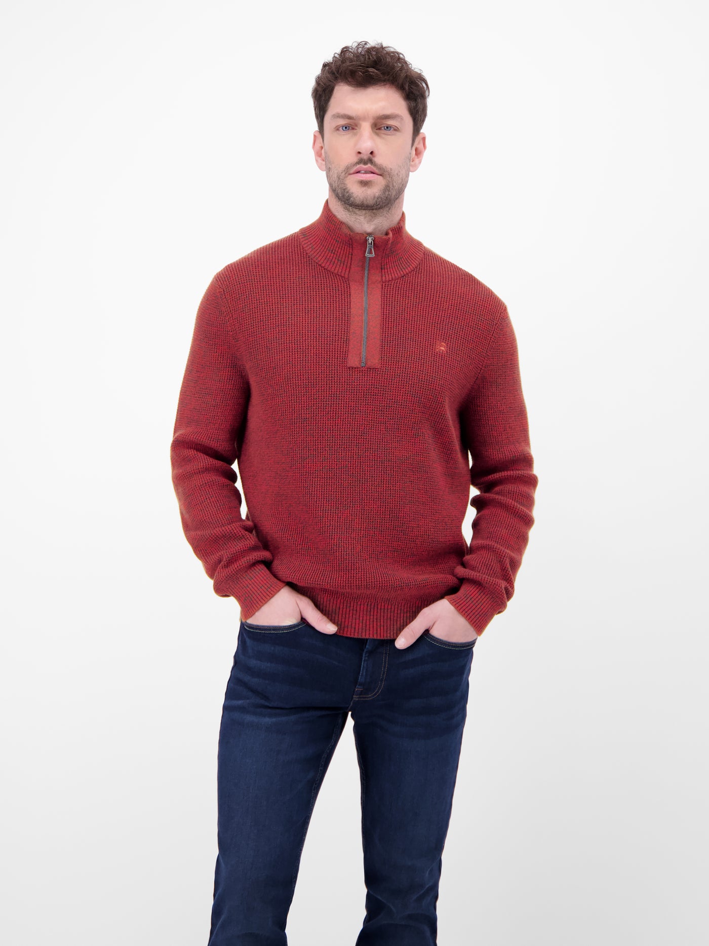 Herren Troyer in Twist-Struktur - LERROS