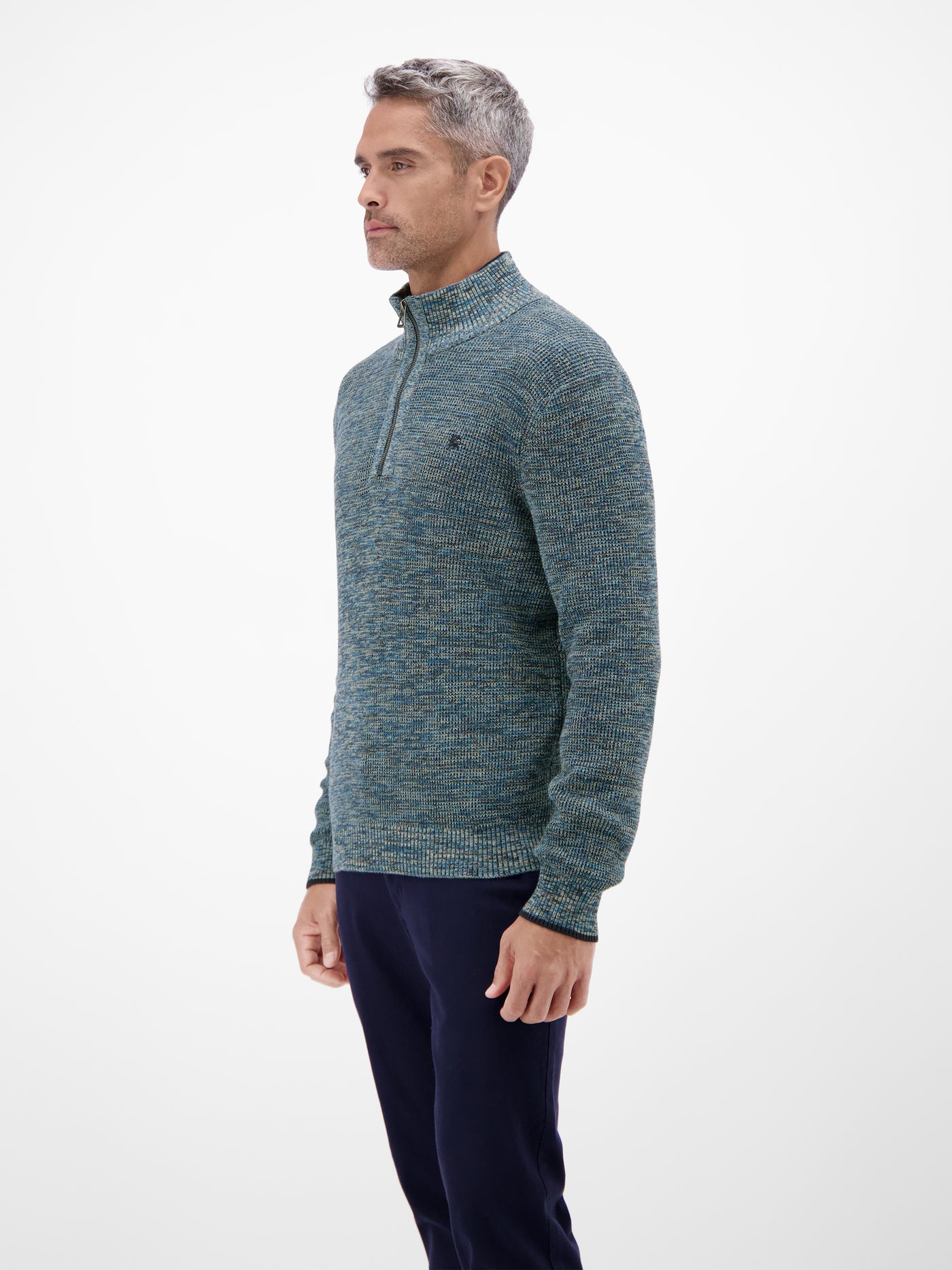 Herren Troyer in Twist-Struktur - LERROS