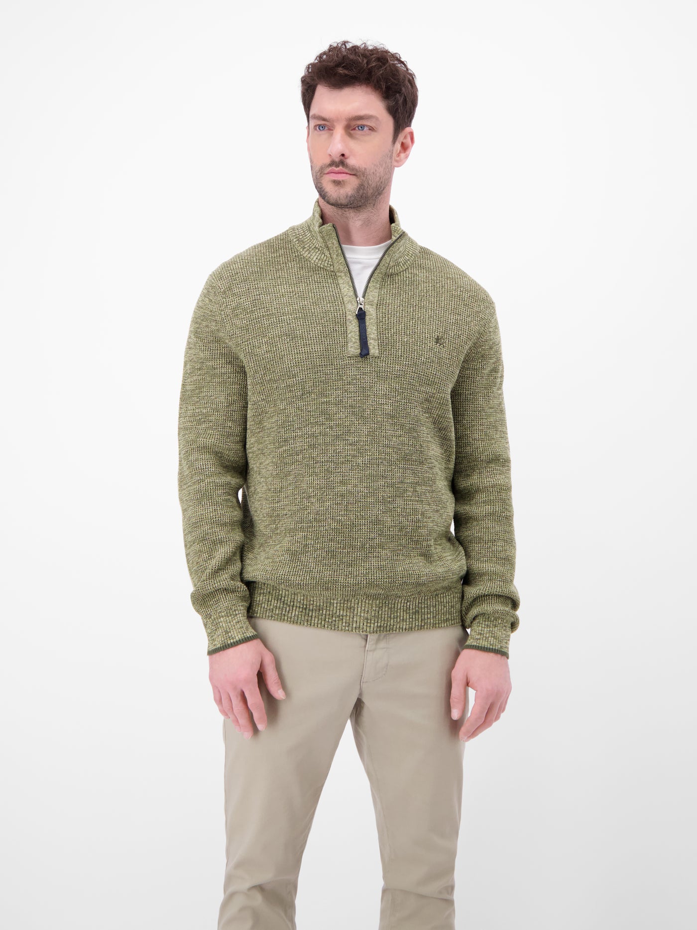 Herren Troyer in Twist-Struktur - LERROS