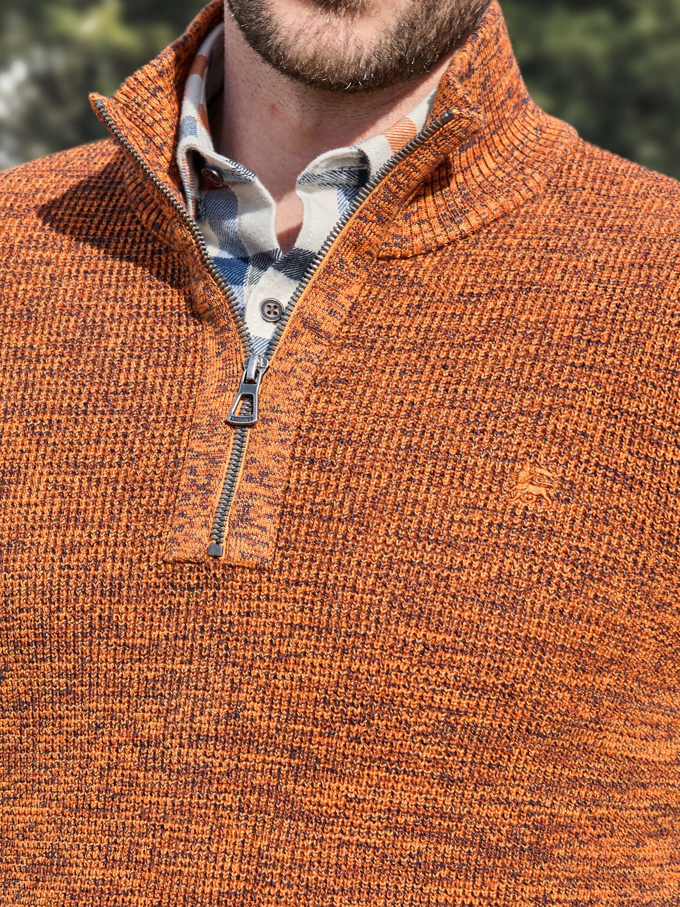 Herren Troyer in Twist-Struktur - LERROS