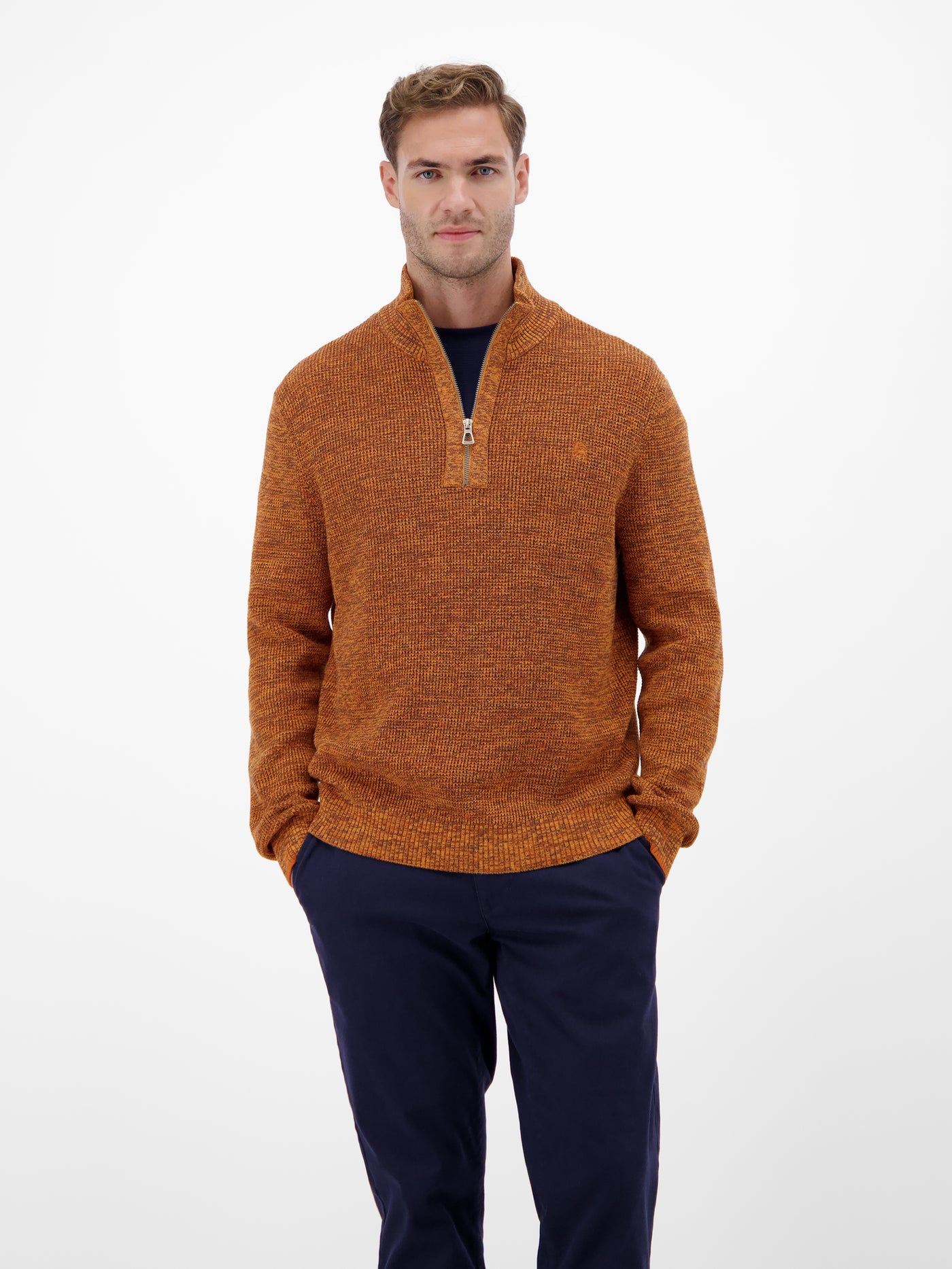 Herren Troyer in Twist-Struktur - LERROS