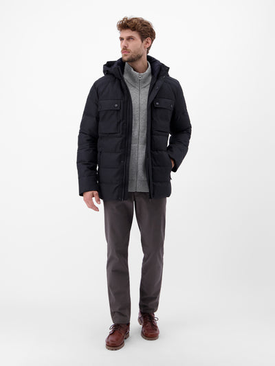 Strickjacke aus  Schurwoll-Kaschmir-Mix, stilvoll und lässig - LERROS