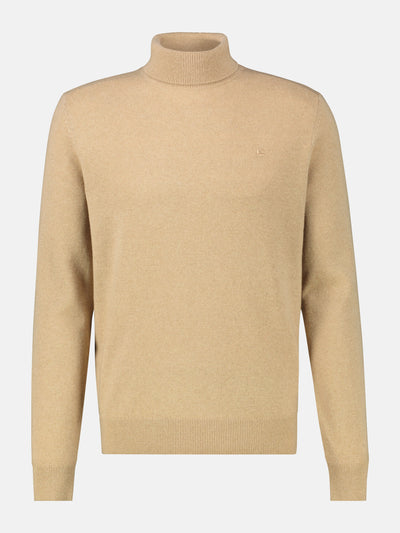 Herren Rollkragenpullover aus Woll-Kaschmir-Mix – lässige Optik, wärmender Tragekomfort - LERROS