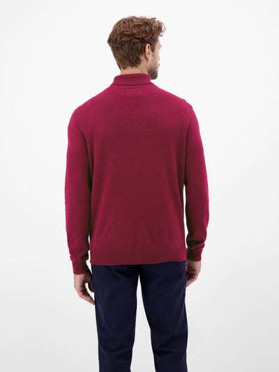 Herren Rollkragenpullover aus Woll-Kaschmir-Mix – lässige Optik, wärmender Tragekomfort - LERROS