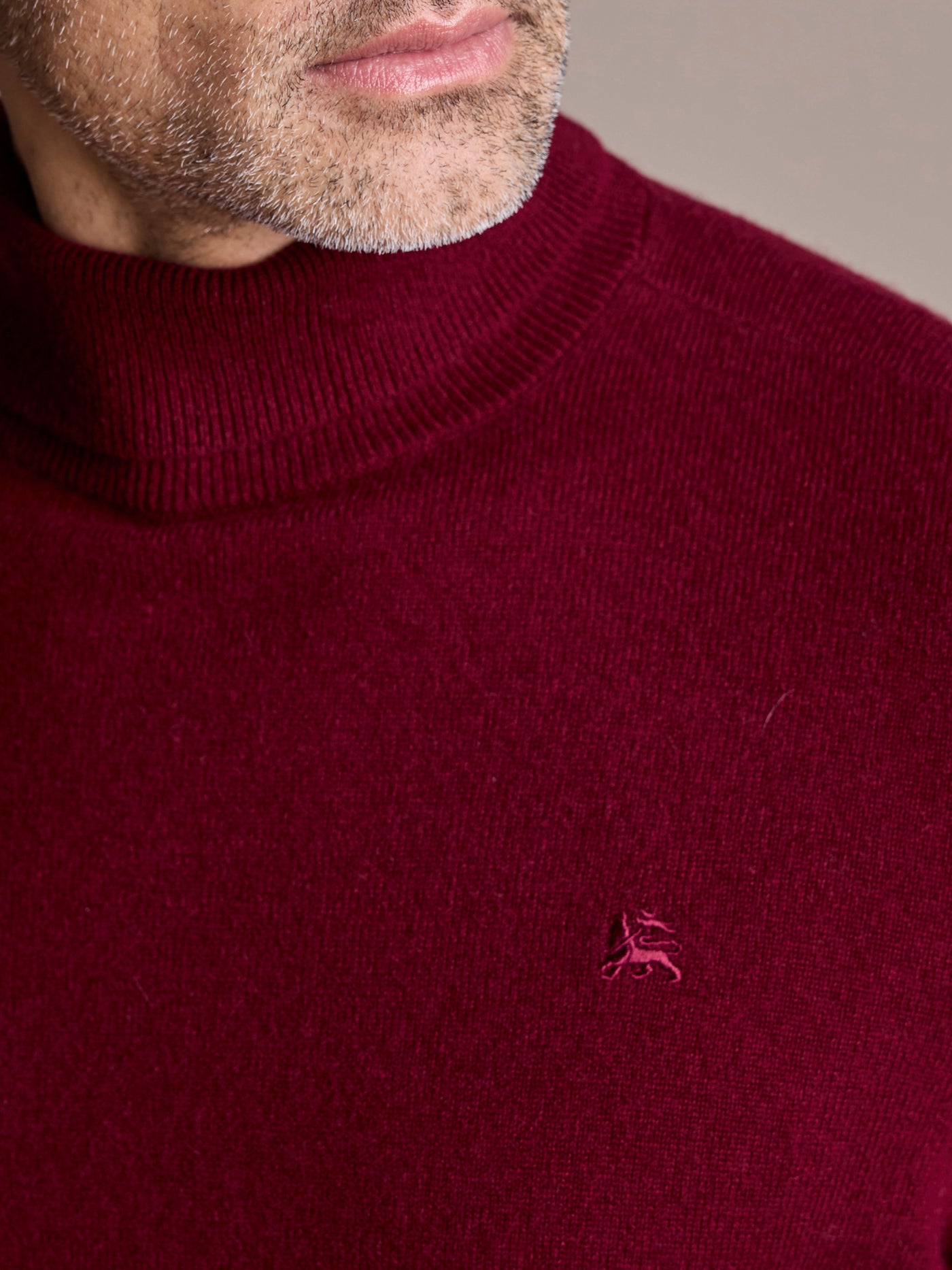 Herren Rollkragenpullover aus Woll-Kaschmir-Mix – lässige Optik, wärmender Tragekomfort - LERROS